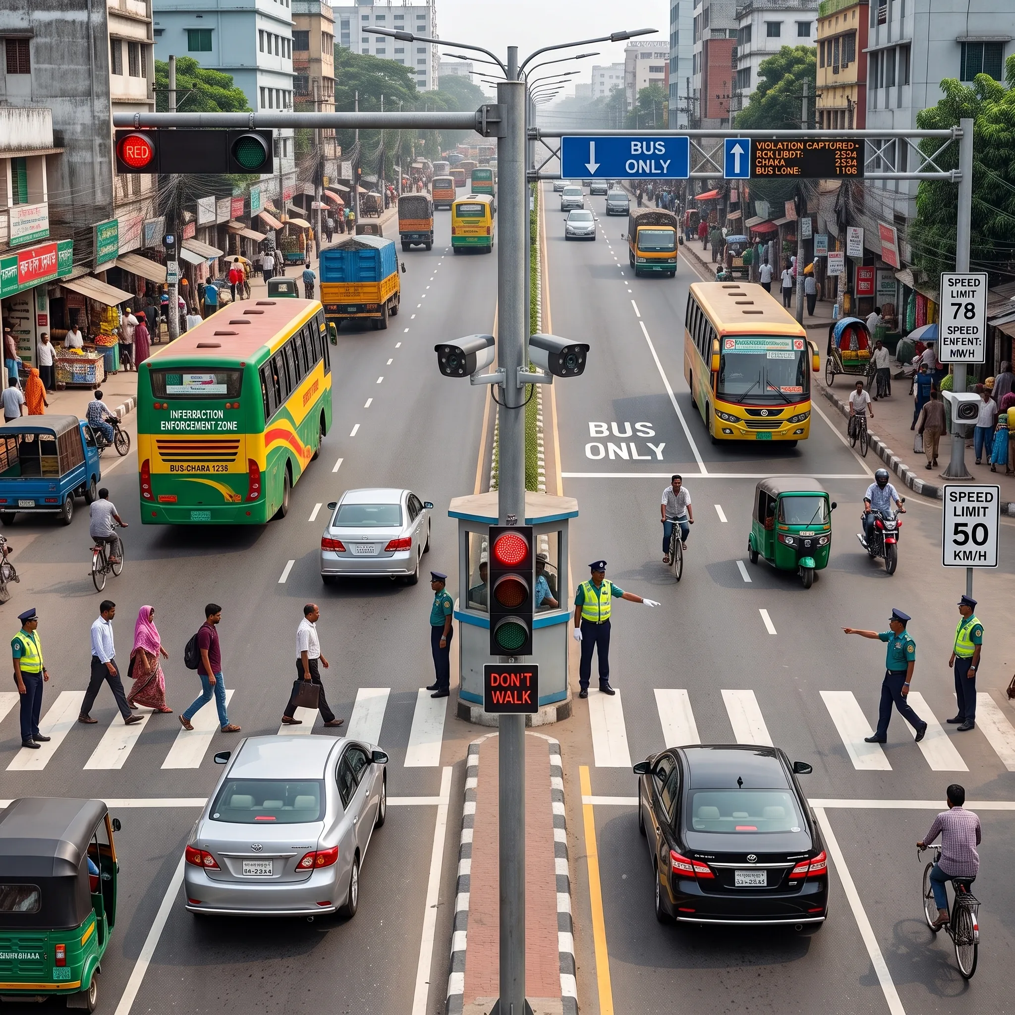Urban Road Traffic & Law Enforcement Systems