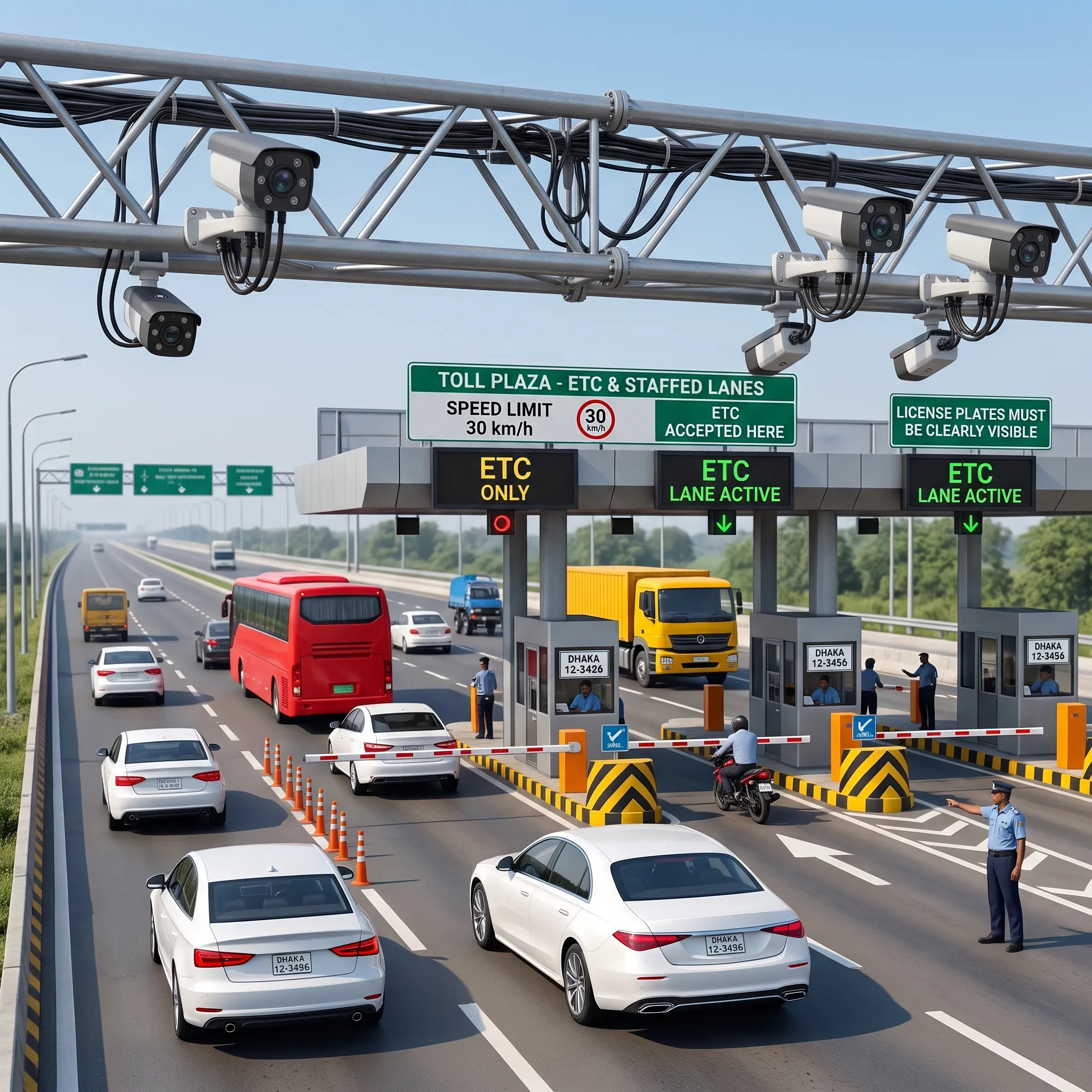 Highway Toll Plazas & Electronic Toll Collection (ETC)